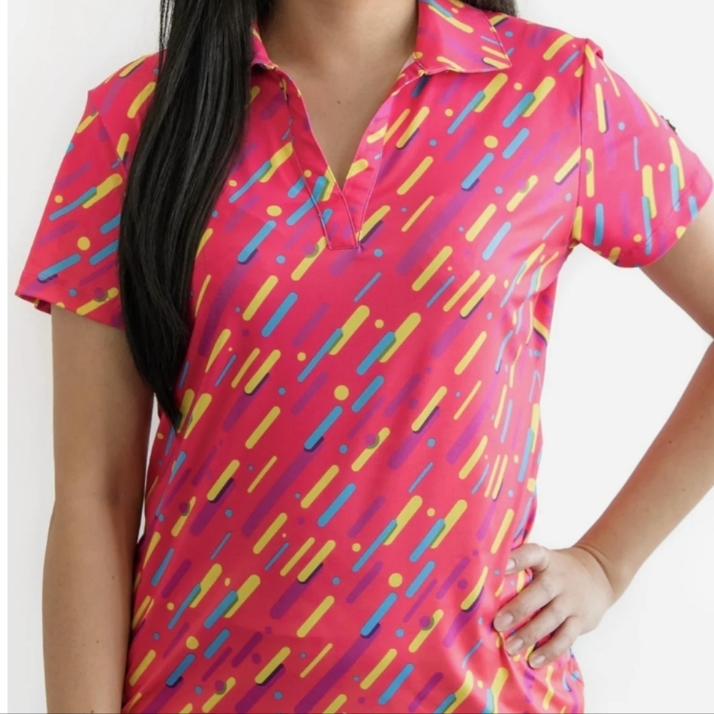 Gimme Confetti Women's Golf Polo